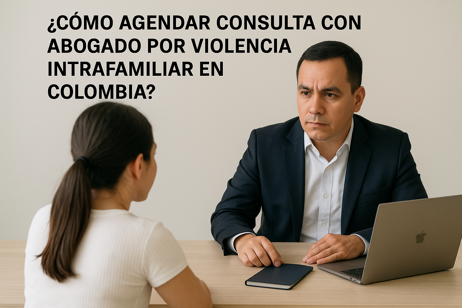 ¿Cómo agendar consulta con abogado por violencia intrafamiliar?